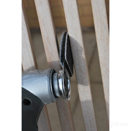 Насадка для МФИ ПРАКТИКА подошва дельта узкая 35мм, VELCRO, с набором шлифлистов P40/80/1 (918-320)