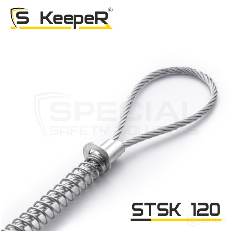 Тросик страховочный для РВД, размер 6х1200 мм