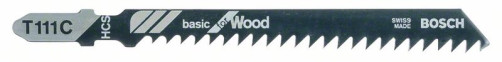 Пильное полотно T 111 C Basic for Wood, 2608630033