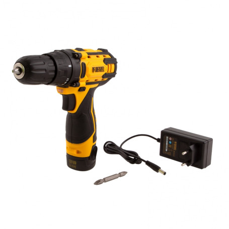 Cordless screwdriver CDL-12CB, Li-Ion, 12V, 1 battery// Denzel