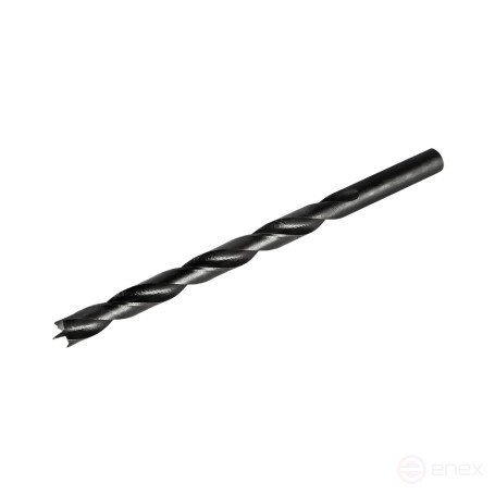 Wood drill bit PRACTICE 12 x 200 mm, W-sharpening, (1 pc.) blister, Profi series (775-655)