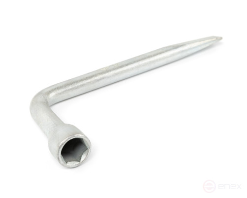 Ключ торцовый изогнутый 17 оцинкованный SITOMO BELARUS, L-194мм