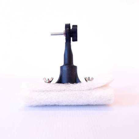 Вставка в угловой адаптер с белым абразивным падом