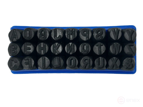 Letter stamps No. 8 Latin font TORNERI T023249