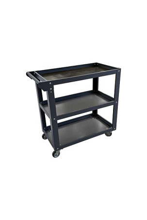 Tool trolley Industrialist with rubber mat, 75 mm