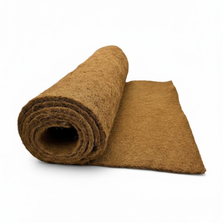 Coconut mulch in a roll Geoplastboard, covering material 1x3 m