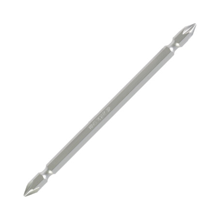 1/4" socket insert (bits), Phillips, PH3, 150 mm, double-sided, for KING TONY 131503P screwdriver