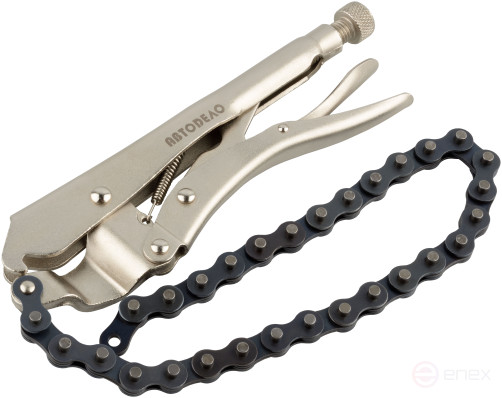 Oil filter wrench (chain; with lock; D=60-140 mm) Avtodor 41571