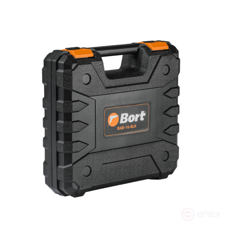 Cordless drill-screwdriver BORT BAB-16-BLK (2x2Ah+battery)