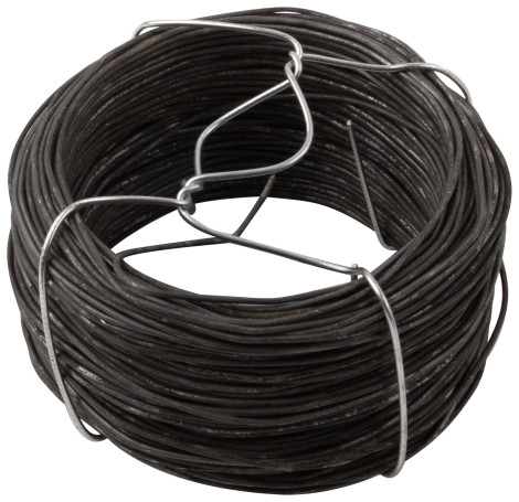 Knitting wire black 0.9 mm x 50 m