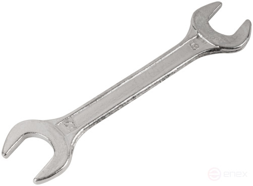 Ключ рожковый, хромированное покрытие 19х22 мм