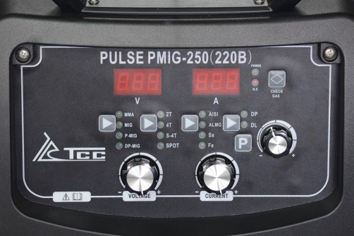 Semi-automatic aluminum welding machine TSS PULSE PMIG-250 (220V)