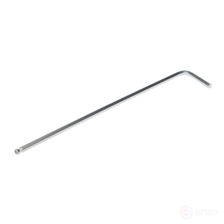 Ключ шестигранный 3мм ER-76503XL: Г-образный экстрадлинный с шаром ЭВРИКА /1/40/160