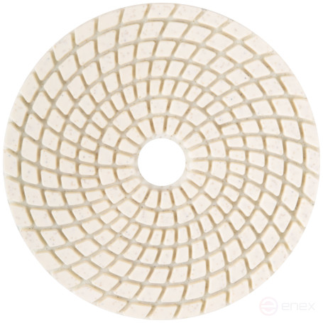 Diamond flexible grinding wheel AGSHK (Velcro), wet grinding, 100 mm, P 30