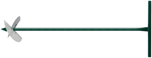 Garden drill, L=1000 mm, 2 nozzles 150 mm and 200 mm