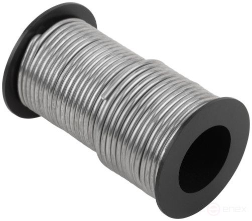 Solder POS 40 with rosin, wire diameter 1 mm, on a coil, 50 gr.