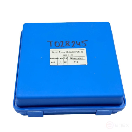 Долбяк чашечный M 7.0, z=18, 20° D=126 мм, d=44.45 мм (2536-0199) TORNERI Т028245
