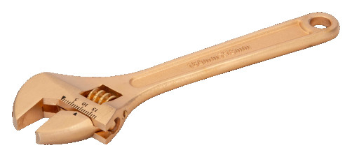ИБ Разводной ключ (медь/бериллий), длина 250(10")/захват 30 мм
