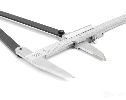 Штангенциркуль разметочный ШЦСРТ - 300 0,1 с твердосплавными губками ЧИЗ