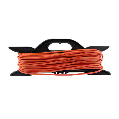 Extension cord on the frame ProConnect PVS 2x0.75.30 m, used, 6 A, 1300 W, IP20, orange (Made in Russia)