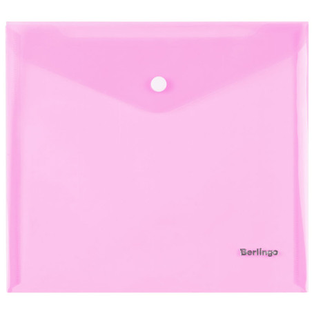 Папка-конверт на кнопке Berlingo "Starlight" А5+, 180 мкм, ассорти