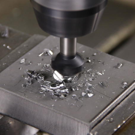 Countersink HSS shape C 90° ground CBN Ø 5 TiAlN