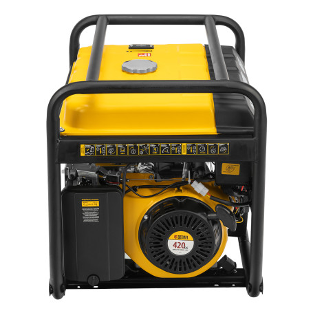 Gasoline generator PS 70 EA, 7.0 kW, 230 V, 25 l, automation connector, electric starter Denzel