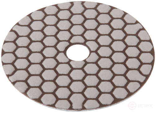 Алмазный гибкий шлифовальный круг АГШК (липучка), сухое шлифование, 100 мм, Р 30