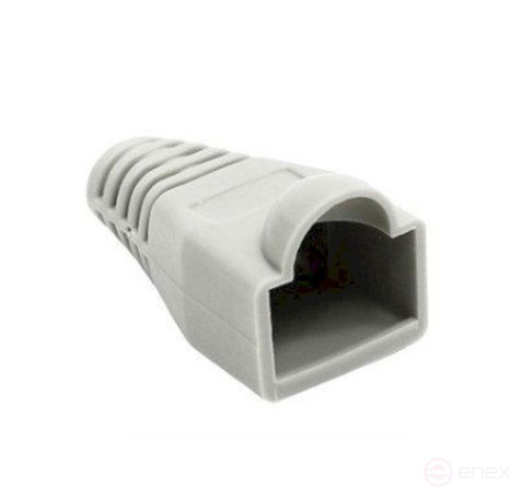 Изолирующий колпачок Ripo для разъемов RJ-45, серый, диаметр 6,1 мм (упк. 10шт.)