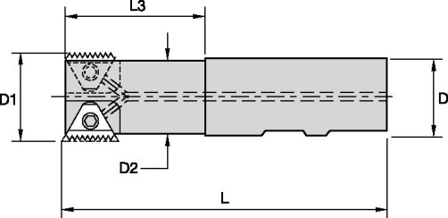 Фреза 26X2R043B25STN16D