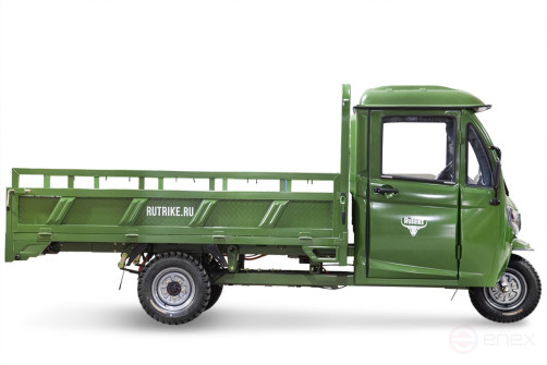 Грузовой электротрицикл Rutrike Фактор 2600 60V2000W, черный матовый