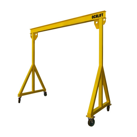 OCALIFT 500kg 3x3 meter Mobile Manual Gantry Crane