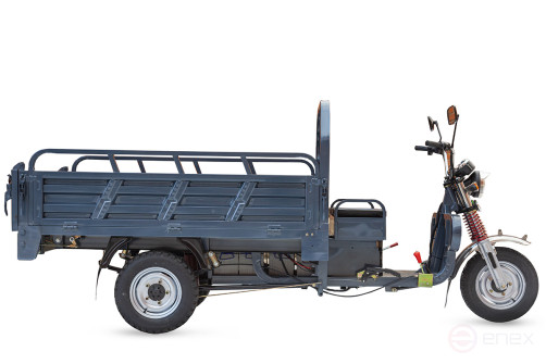 Грузовой электротрицикл Rutrike Титан 2000 ГИДРАВЛИКА 60V1500W, синий