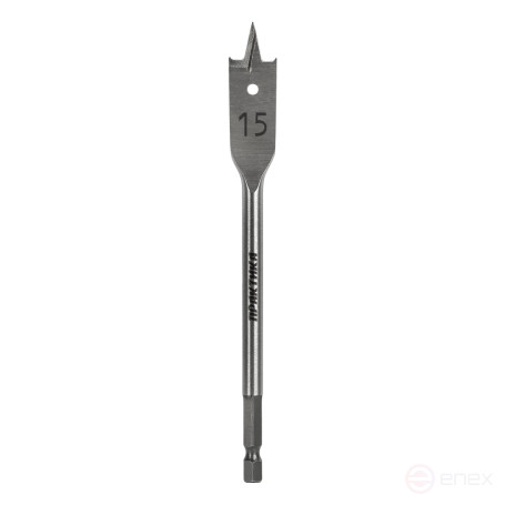 Wood drill perovoe PRAKTIKA 15 x 152 mm (1 pc.) blister (774-016)