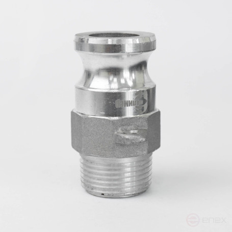Camlock type F-100 1" (25 mm), aluminum, 1 piece