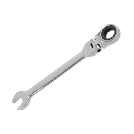 Combination key DUEL ratchet with hinge 22mm, length 288 mm, 12600022