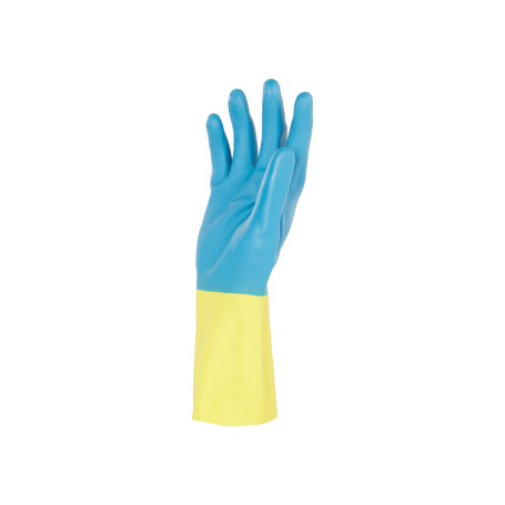 KleenGuard® G80 Неопреновые перчатки для защиты от химических веществ - 30см, индивидуальный дизайн для левой и правой руки / Желтый /S (5 упаковок x 12 пар)