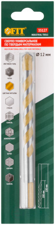 Сверло универсальное 12х150 мм