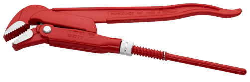 Pipe key 1" Swedish type, straight. sponges 45°, Ø42 mm (1 3/8"), L-320 mm, Cr-V