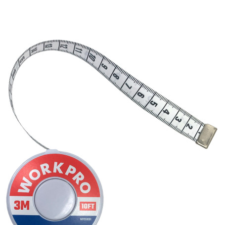 3m/10ft Soft Tape Measure WP261001 WORKPRO