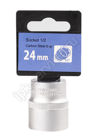 Socket head 32 mm 1/2" 6-gr. ugler.st.