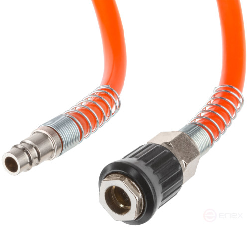 Extension hose with quick-release connectors, diameter 8x12 mm, 15 m