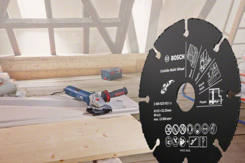 Cutting disc Carbide Multi Wheel, 76 mm 76 mm; 1 mm; 10 mm