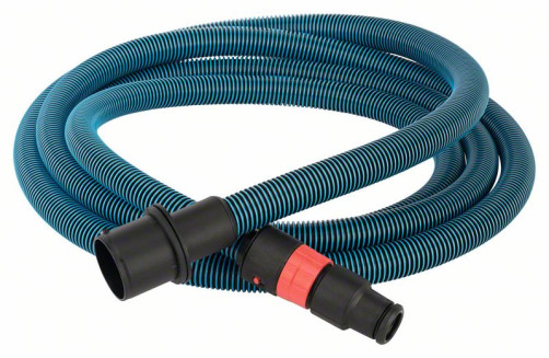 Hose, antistatic, with bayonet closure for GAS 35-55, 2608000568