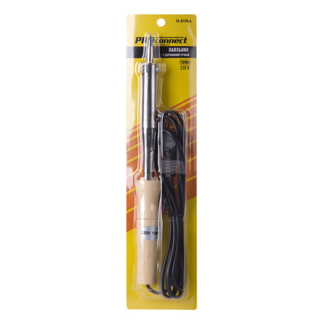Soldering iron PD ProConnect, 220V/100W, wooden handle, blister