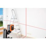 Laser cross 10 m, with case and magnetic holder