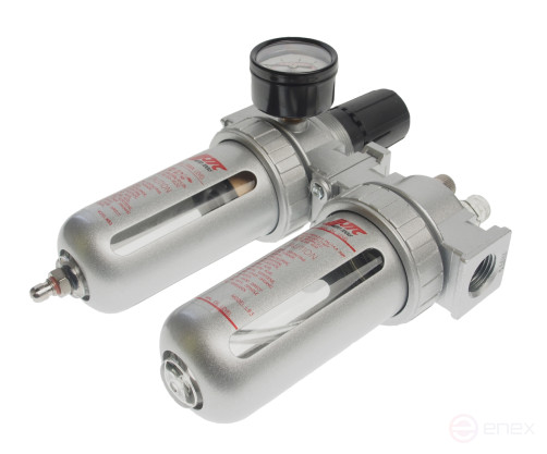 Air treatment unit (lubricator,dehumidifier) 1/2" metal. the switch. 215PSI 3000L/min. 150ml JTC