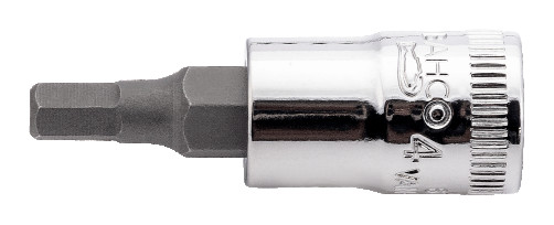 1/4" End head with hex socket screw insert, 6 mm 6709M-6
