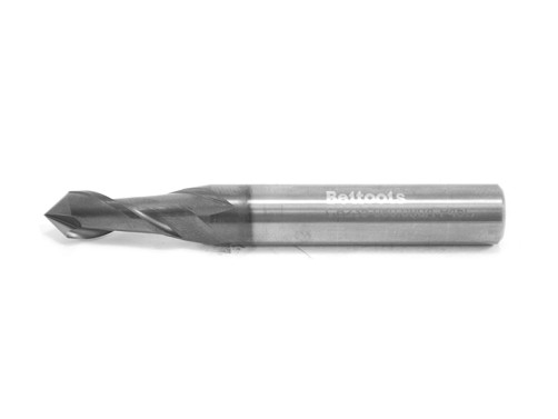 Multifunctional carbide end mill 8 x 16 x 75 angle=90gr P45C Z=2 c/x dx=10 CB235-080.090A-P45C Beltools