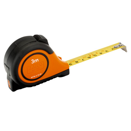 Tape measure, 8m, inch, with magnet